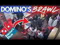 DOMINO S PIZZA BRAWL New Jersey CHAOS