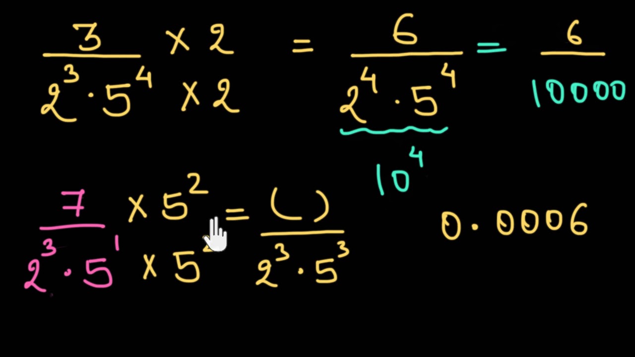 Why do we need only 2s and 5s in rational forms of terminating decimals? | Real numbers | Math