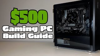 Building a $500 Gaming PC in 2024 (GTX 1650 + Ryzen 3 4100)