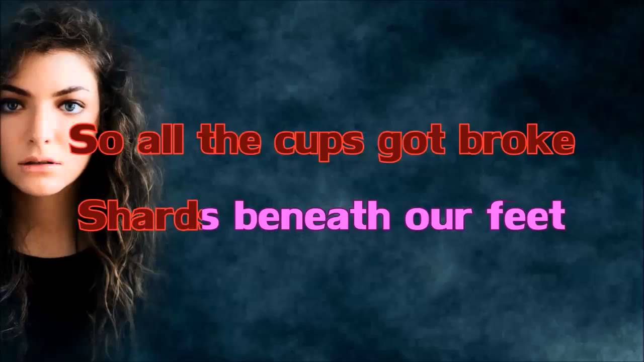 Lorde Team (Karaoke/Instrumental) with lyrics [Official Video] YouTube