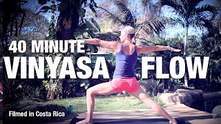 40 Minute Vinyasa Flow Yoga Class - Five Parks Yoga (First class from Costa Rica)