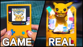 How to make a Pikachu Diorama \/ Pokemon CLAY ART