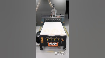 Cutting Melamine Cabinet Parts on CNC