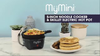 MWSKGR5BB | MyMini™ 5-inch Noodle Cooker & Skillet Electric Hot Pot