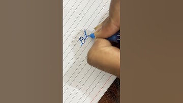 Practice cursive #cursive #trending #satisfying #asmr #relaxing #ytshorts #calligraphy #handwriting