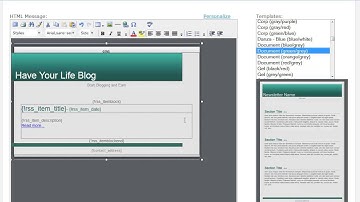 How to create an Aweber Blog Broadcast
