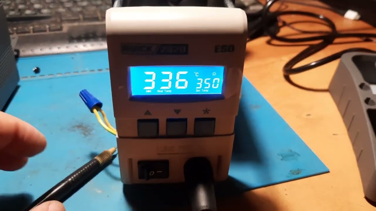 Паяльная станция Quick 202D ESD Lead Free индукционная.