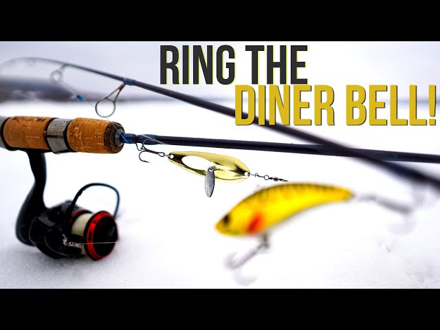 dinner bell spoon fishing lure VMC Bladed Bull Spoon, 1/16 Oz, Glow Hot Perch 3/8oz The large Dinner Bell was planned originally to be branded as the XL Dinner Bell CLACKER JIGGING SPOON 5/8 OZ
