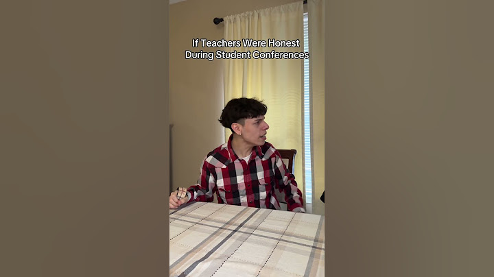 If Teachers Were Honest During Student Conferences🤣