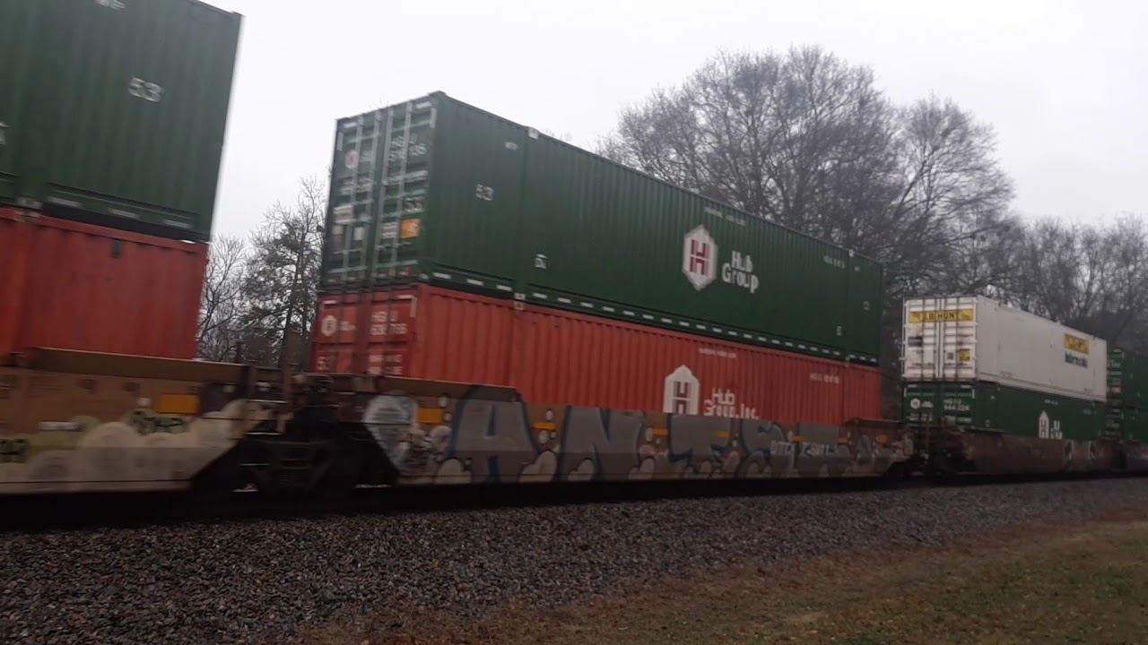 NS 213 with 9927 D9-40CW NS 9311 D9-40CW and NS 7719 ES44DC