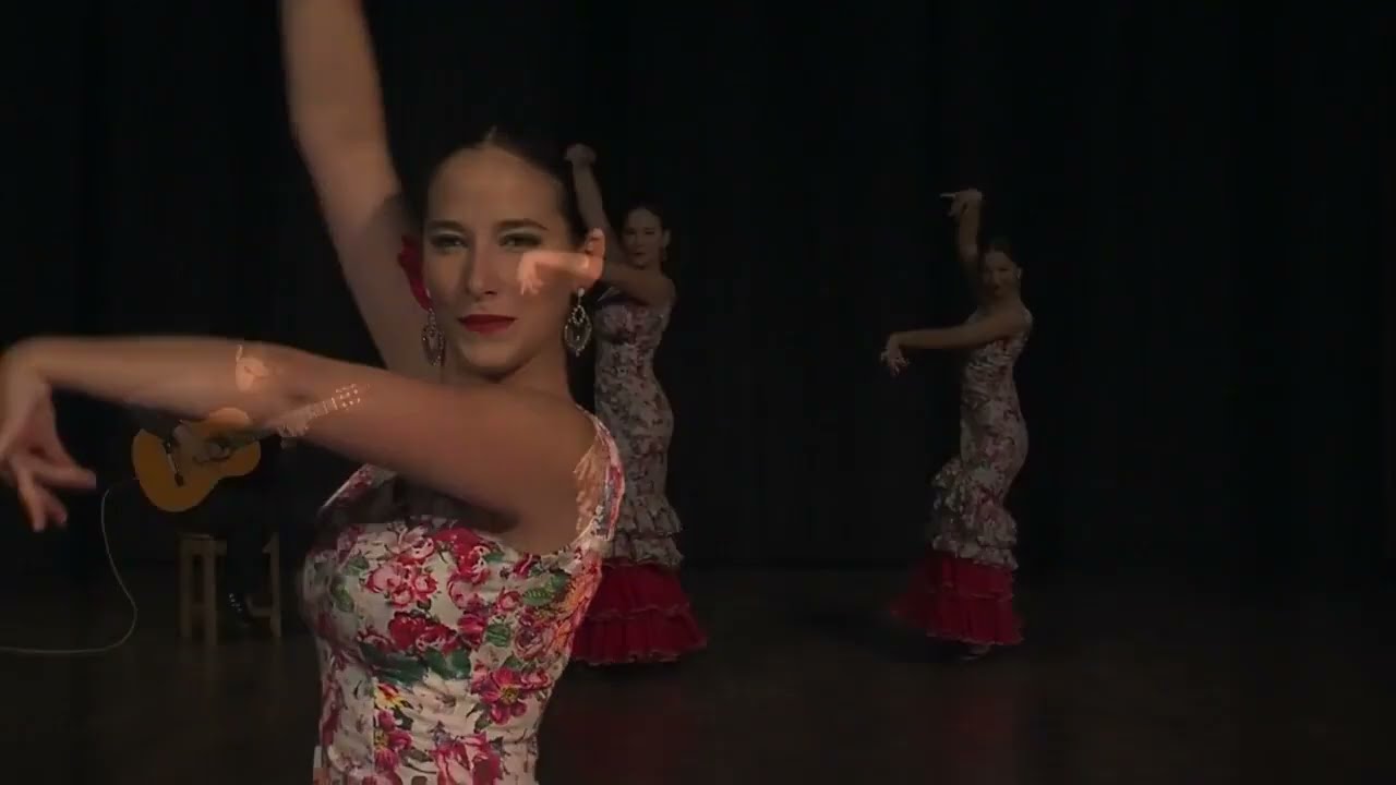 Flamenco guitarist and dancers in Barcelona for events