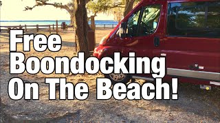 Free Beach Camping - Bayside Campground - Escribano Point