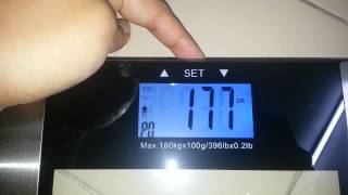 Setup for Digital Weighing Scale-Body Fat,Hydration/Water,Muscle,Bone,Calorie,BM