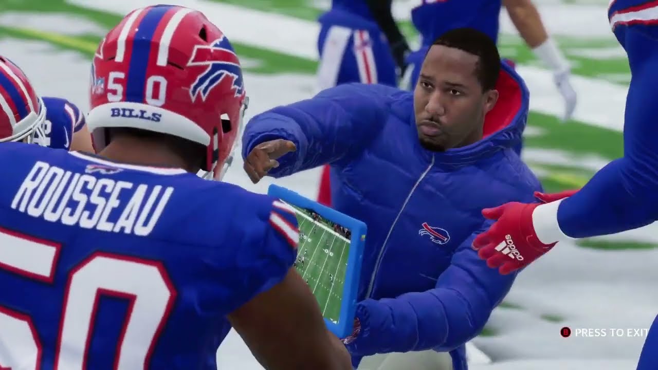 Snow Game Against a Rival! Bills vs Dolphins Madden 23 CFM Simulation