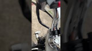 SR400 コールドスタート