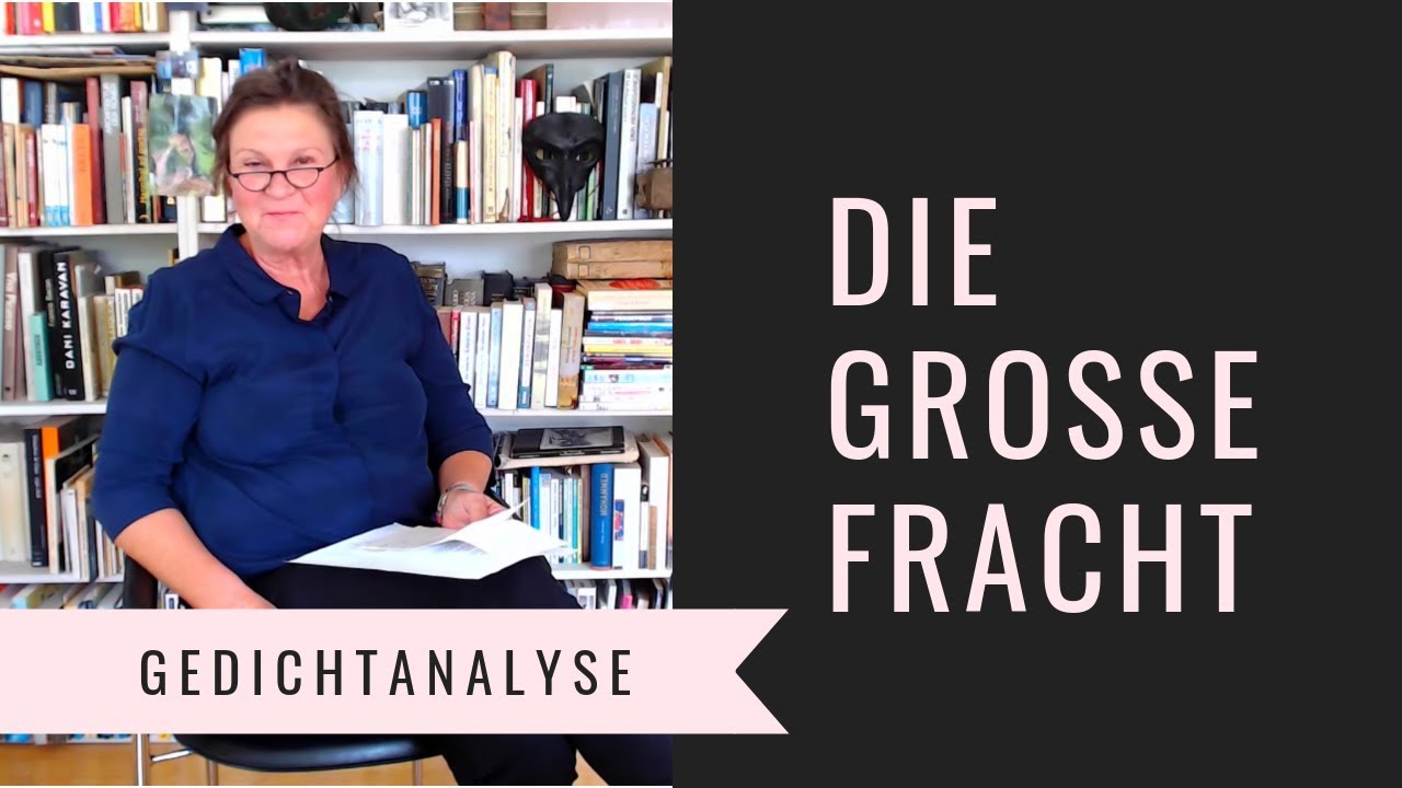 Gedichtinterpretation: Ingeborg Bachmann, die Große Fracht | Zeichensetzung