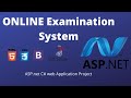 Online Examination System Asp net C# Part 2||THE Learners