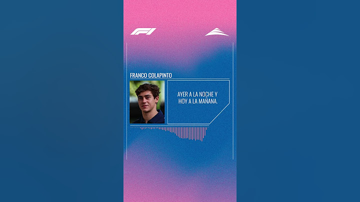 👏 Franco Colapinto le agradeció al equipo Alpine por la reconstrucción de su auto