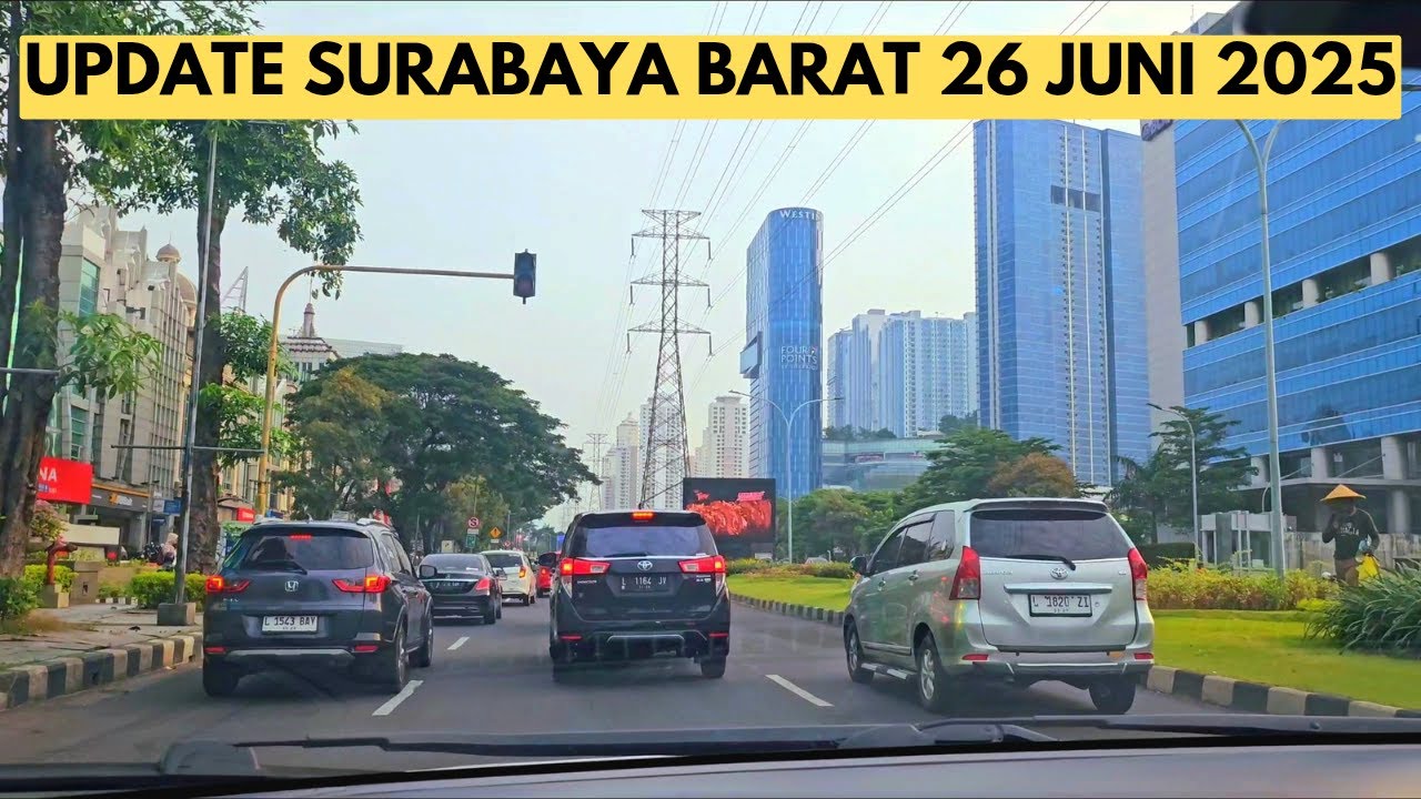 Keliling Surabaya Barat Pakai Mobil di 26 Juni 2025: Full Seru & Menyenangkan | review surabaya