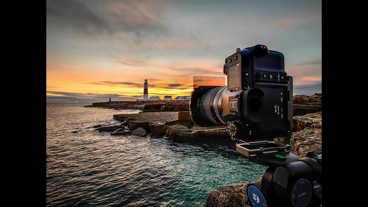 Gorgeous sunset at Portland Bill Lighthouse