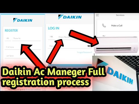 Daikin Registration ll DAIKIN Ac registration How to Registration DAIKIN ll big update DAIKIN #Ac