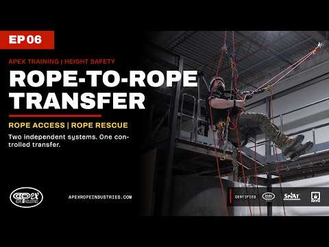 Rope-to-Rope Transfer: Full Changeover Between Two Rope Systems | Rope Maneuvers | APEX EP06