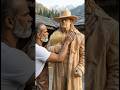 The Undertaker Wooden Statue Making | WWE Legend Carving Art #shorts #woodworking #foryou #trending