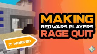 CYBERBULLYING Bedwars Players | StarMC