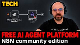 Run AI agents for free locally - N8N