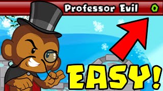 How to Beat The NEW Professor Evil Challenge in BTD Battles | Week 39