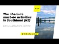  the absolute mustdo activities in southland nz  nzpocketguidecom