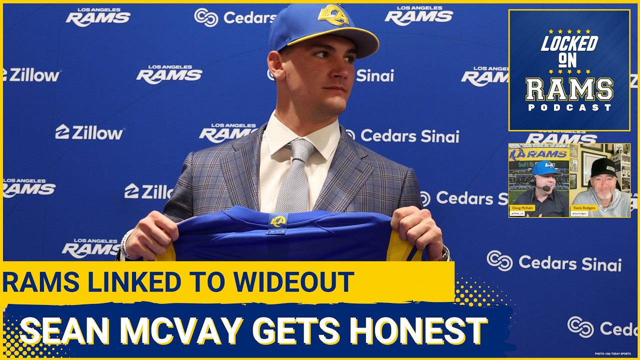 THE TRUTH: Sean McVay Gets Honest on Ty Simpson & Matthew Stafford, Rams Linked to Controversial WR
