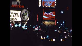 New York nightlife 1971 - 42nd Street, USA (silent color 8mm film)