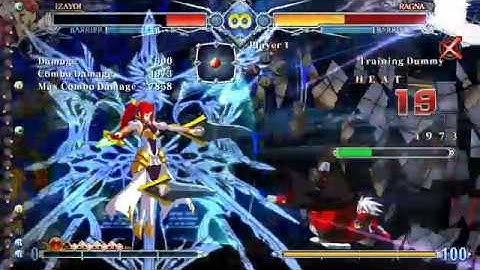 BBCF 2.0 Izayoi OD GA Combo