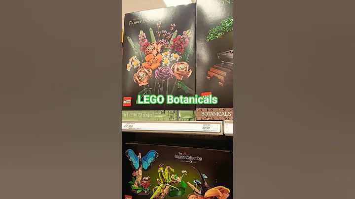LEGO Botanicals in Target! 🎯 #lego #legobotanicals #legocreator #legocreators #legoflowers
