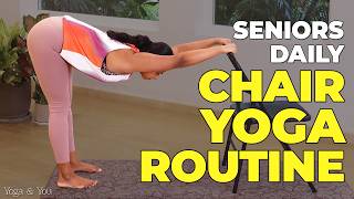 Senior Chair Yoga | Gentle Full Body Stretch & Mobility Routine