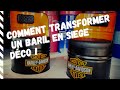 Comment je transforme un baril de 200l en sige 