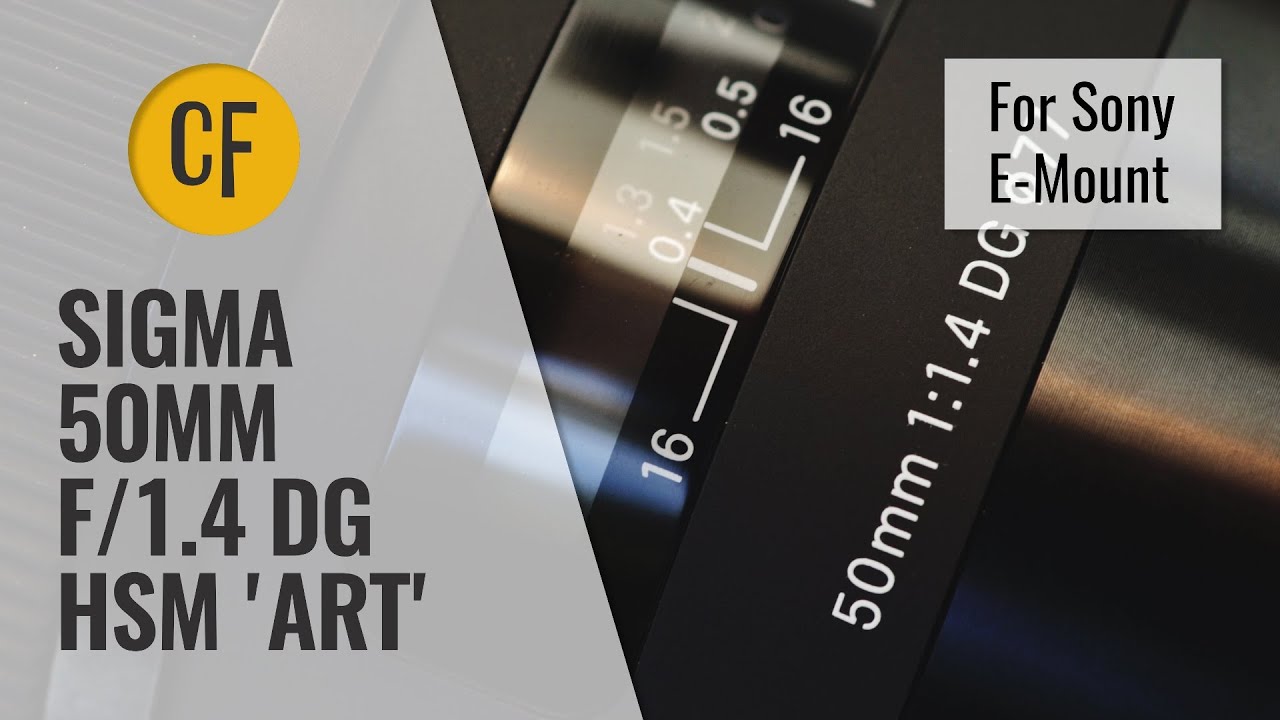 Sony E- 마운트의 Sigma 50mm f / 1.4 'Art': 고해상도 테스트로 재검토