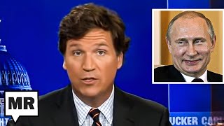Fox News Host Tucker Carlson Defends Russia With Putin's Talking Points
