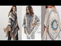 PONCHOS y CAPAS de CROCHET en TENDENCIAS de MODA 2020 2021 otoño invierno / Fashion Love