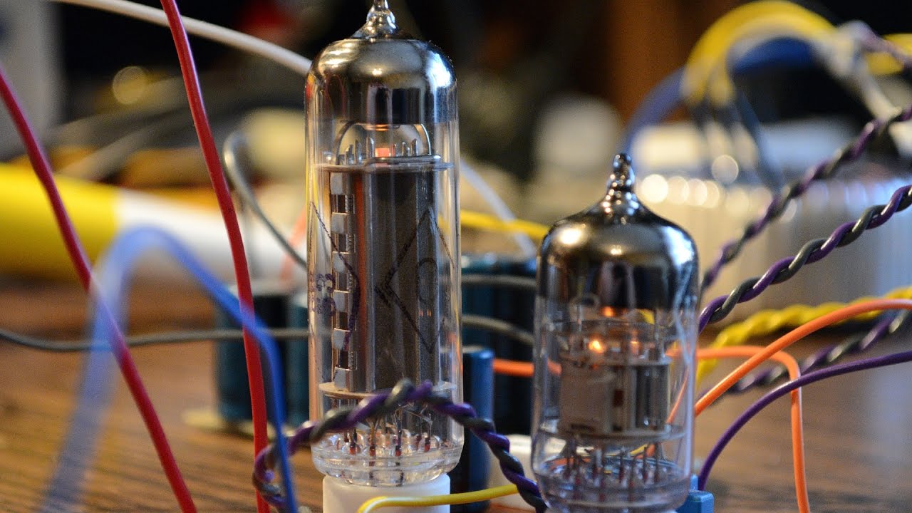 Усилитель мощности на лампе ГУ-17 - YouTube