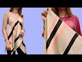 🌸 Awesome sewing ideas from 4 square pieces