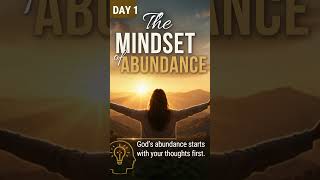 PRAYER FOR ABUNDANCE| Renew Your Mind & Break the “Not Enough” Mentality - Day 1 #shorts