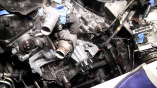2002 Nissan Xterra VG33E Rebuild Step by Step Part 78 - Thermostat   Upper Water Inlet   Whats Next