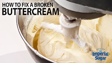 How to Fix Broken Buttercream
