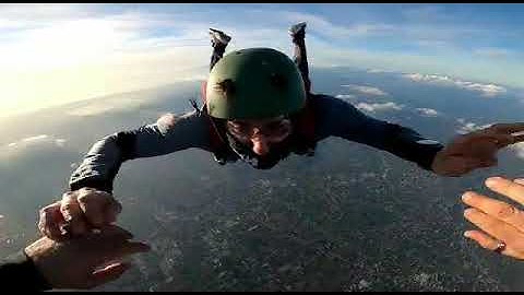 Skydiving Jump - Relative work with Lorenzo Bianchini- 37° jump