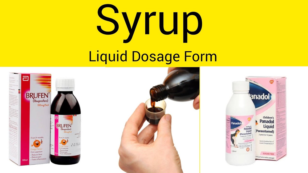Syrup [ Liquid Dosage Form ] Pharmaceutics] Lac 08 - YouTube