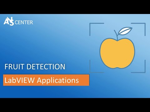 DLHUB Application: How to design a real-time LabVIEW deep learning fruit detection application.