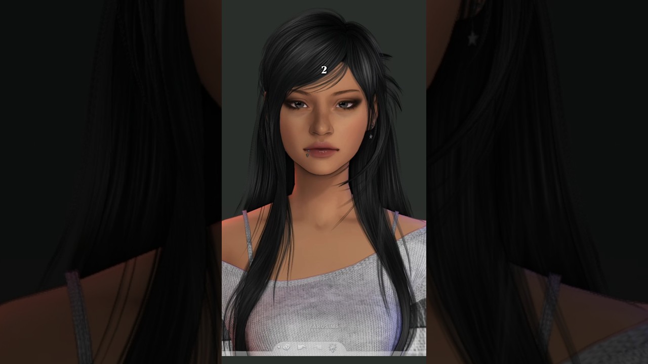 pick a hairstyle for my sim!! 🥰 the sims 4 