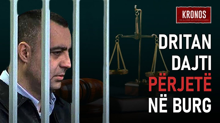Dritan Dajti përjetë në burg - Kronos
